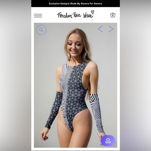 Duality Sideboob bodysuit